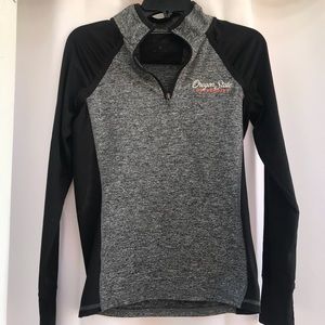 Oregon State Quarter Zip Athletic Jacket